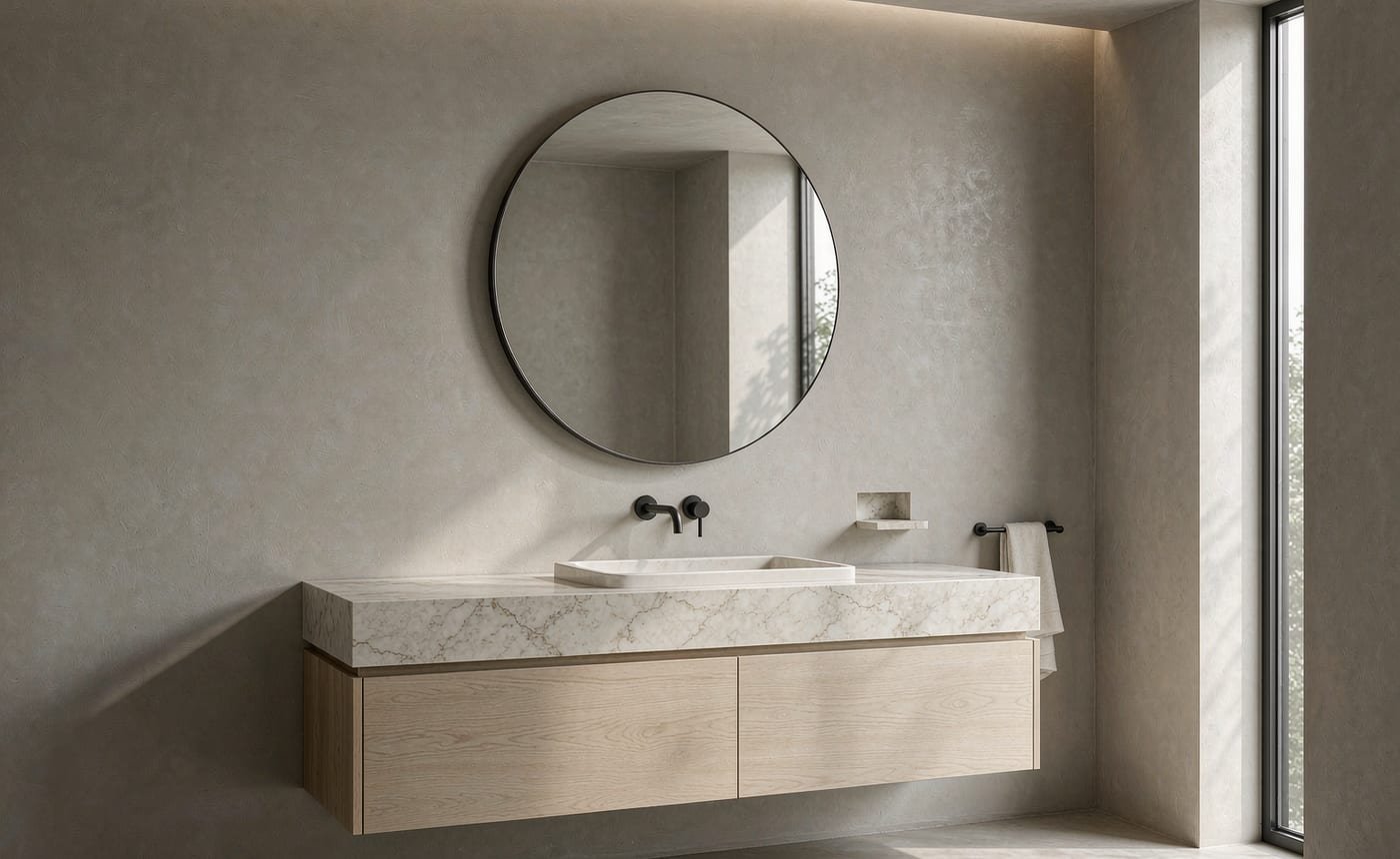 Marble Bianco Slab — full slab